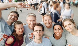 CoOrdination beim BusinessRun 2019